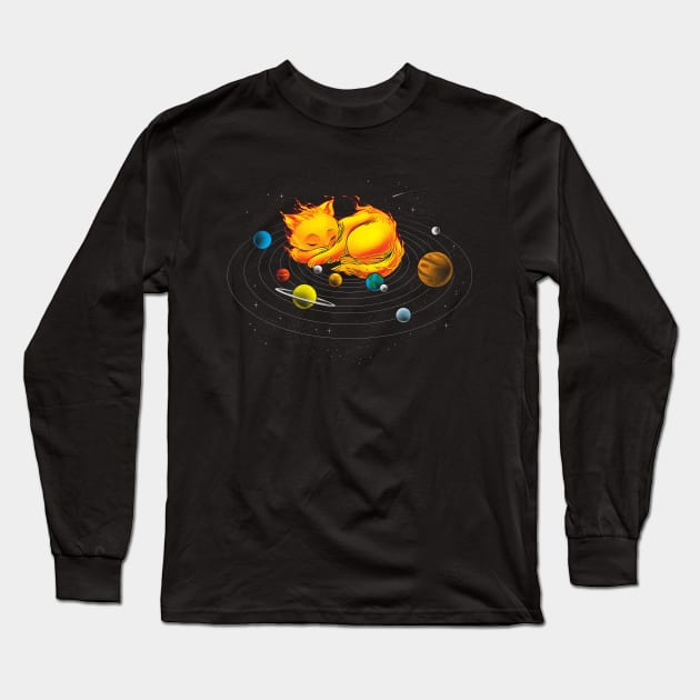 The Center Of My Universe Long Sleeve T-Shirt by Tobe_Fonseca